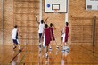 © WavebreakMediaMicro - Basketball players playing in the court