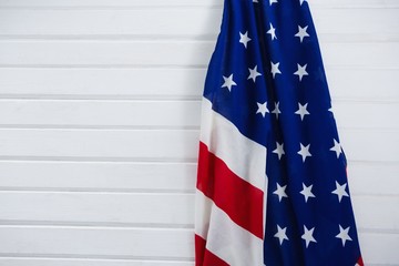 Wall Mural - Close-up of an American flag