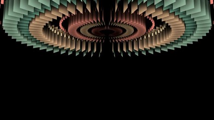 Poster - Expanding circles at the top of the screen. place for text. abstract background.