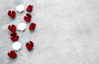© BOOCYS - View from above of business center lobby with modern furniture and copy space