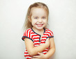© Ilshat - Little girl with broad sincere smile portrait photo