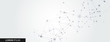 © Leonid - Geometric connected line and dots. Simple technology graphic background. Vector banner design