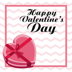 Sticker - Happy valentines day icon vector illustration graphic design