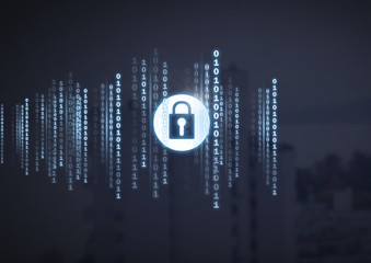 Poster - Security lock icon