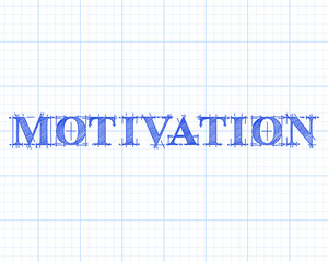 Motivation Word Graph Paper