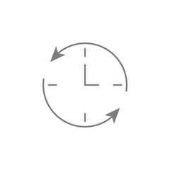 Poster - Icon part time icon. Web element. Premium quality graphic design. Signs symbols collection, simple icon for websites, web design, mobile app, info graphics