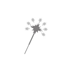 Poster - Laser beam icon, sparkler line icon. Web element. Premium quality graphic design. Signs symbols collection, simple icon for websites, web design, mobile app, info graphics
