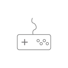 Poster - game controller line icon. Web element. Premium quality graphic design. Signs symbols collection, simple icon for websites, web design, mobile app, info graphics