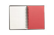 © dohee - note book spread isolated on the white background.