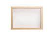© dohee - wood frame for photo, picture isolated on the white background.