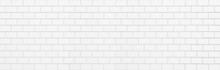 White Brick Wall Seamless Background And Texture