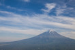 © torsakarin - Mountain Fuji and cloud in spring season