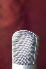 Poster - Studio recording voice microphone