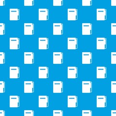 Poster - File folder pattern seamless blue