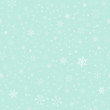© alexey_korotky - Christmas festive seamless pattern of snowflakes. For design postcards, greeting, invitation.