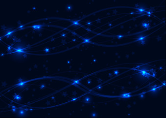 Wall Mural - Abstract lines. Abstract background. Vector illustration