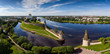 Aerial panorama of Pskov Kremlin