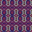 Ornamental Seamless Knitted Pattern
