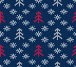 Knitted seamless pattern for sweater. Winter background. Vector eps 10