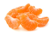 Mandarine On White Background