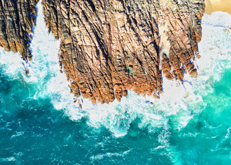 Canvas Print - Injidup Beach Coastline