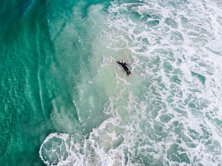 Poster - Lone Surfer