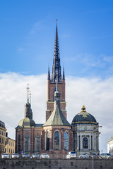 Wall Mural - Riddarholmen Church in Stockholm Sweden