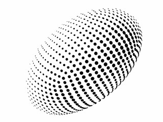 Poster - Dots abstract graphics