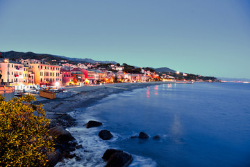 Wall Mural - glimpse of celle ligure, Italy