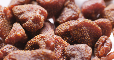 Poster - Dried Strawberries on plate