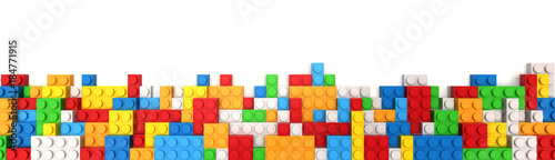 Plastic building blocks
