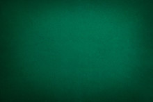 Poker Table Felt Background In Green Color