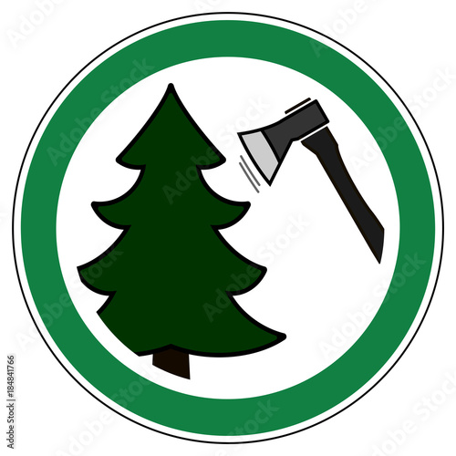 Srg13 Signroundgreen German Ez13 Erlaubniszeichen Weihnachtsbaumverkauf Tannenbaume Weihnachtsbaum Selber Schlagen English Banging The Christmas Tree Yourself Grun Xxl G5723 Buy This Stock Illustration And