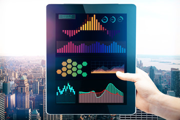 Poster - Finance and trade concept