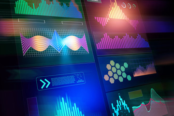 Poster - Business screen background