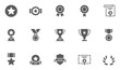 Set of Winning Vector Icons. 48x48 Pixel Perfect.