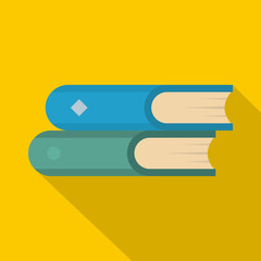 Poster - book two icon. flat illustration of book two vector icon for web