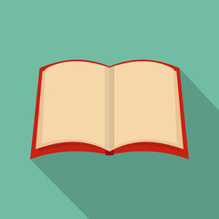 Poster - book university icon. flat illustration of book university vector icon for web