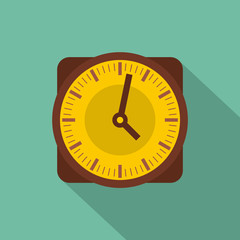 Poster - Clock retro icon. Flat illustration of clock retro vector icon for web