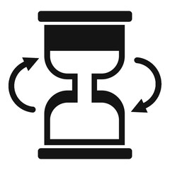 Poster - Cursor loading icon. Simple illustration of cursor loading vector icon for web