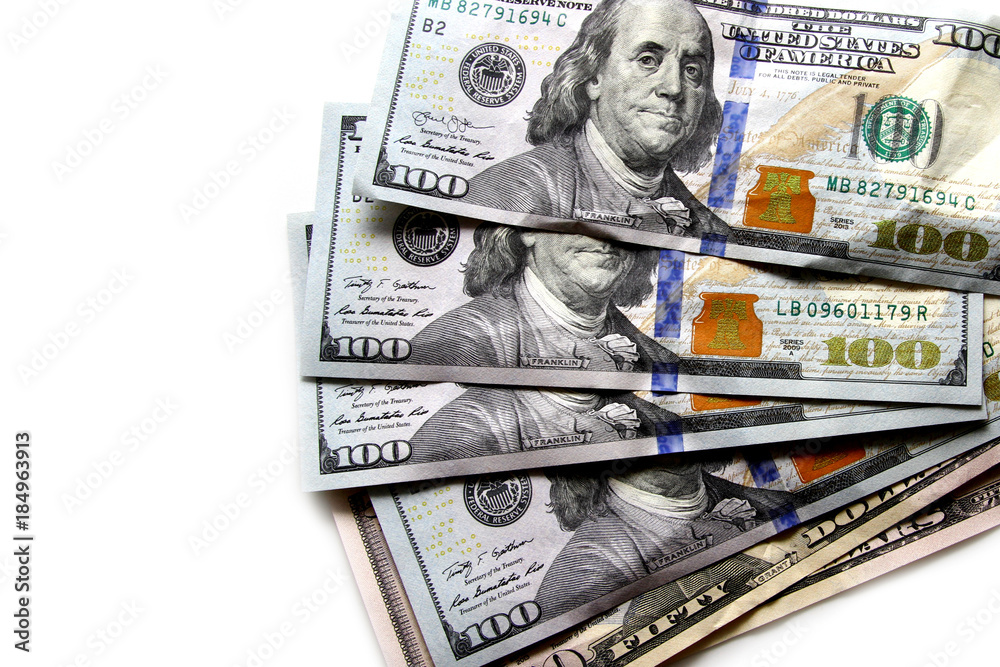 Usd Notes As Background The United States Dollar Is The Official - 