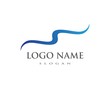 © AWK studio - Water Wave symbol and icon Logo Template