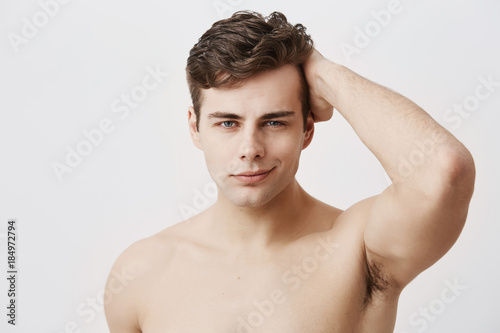 Condifent Young European Man With Stylish Haircut And