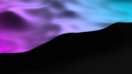 Poster - Abstract 3d rendering of seamless loop smooth surface animation with ripples. Cloth with waves. Modern loopable background design for poster, cover, branding, banner, placard. 4k UHD