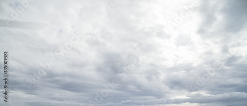 Fotografía Aerial view over the dramatic clouds