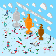 Sticker - Winter Games Championship Composition