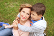 © Africa Studio - Happy senior woman with grandson in park