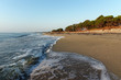 Leinwanddruck Bild - plage de costa verde sur la côte orientale de Corse