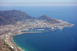 © eqroy - Aerial view of Cape Town in South Africa with the Table Mountain in the background