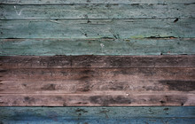 Old Painted Wood Background